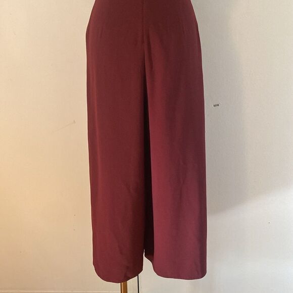 JOIE Mairead Maroon Wide-Leg Jumpsuit Size 2 - Picture 10 of 16